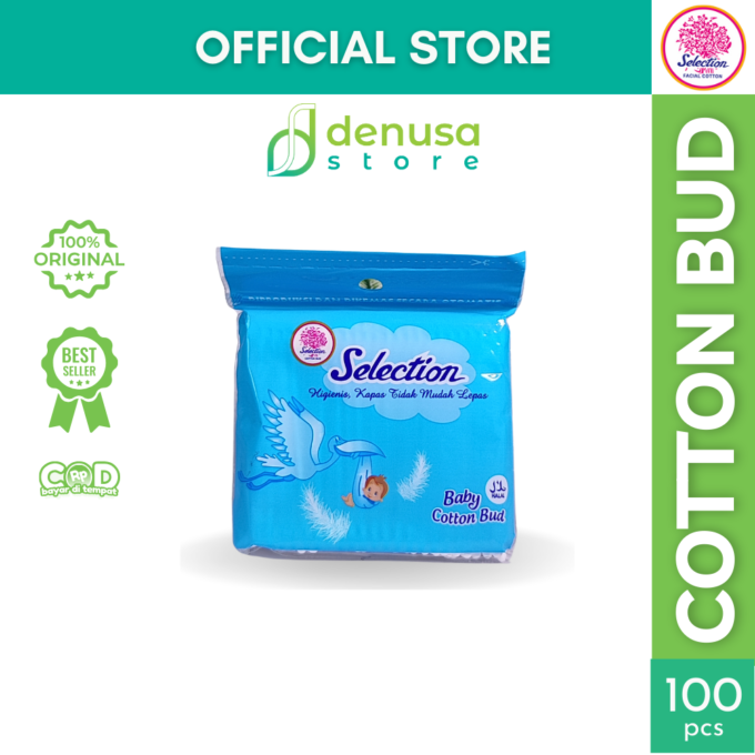 SELECTION Baby Cotton Bud 100 pcs