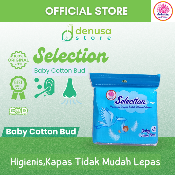 SELECTION Baby Cotton Bud 100 pcs