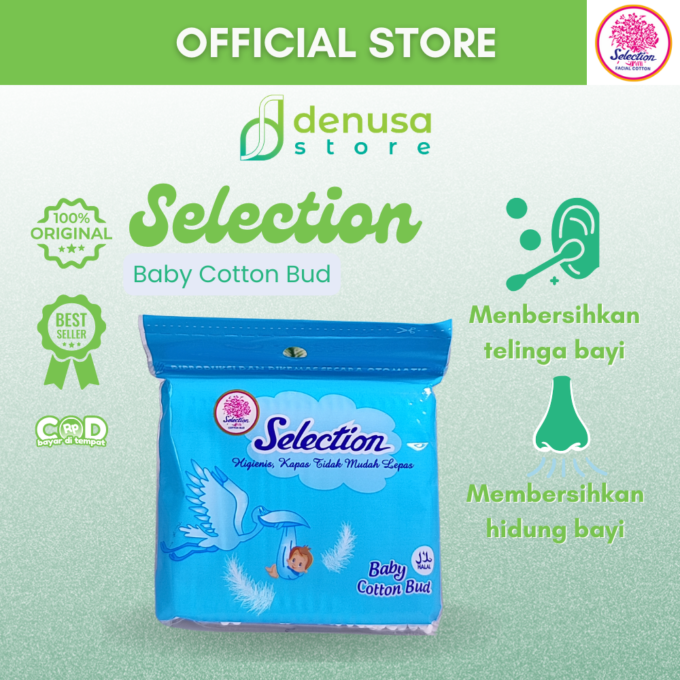 SELECTION Baby Cotton Bud 100 pcs