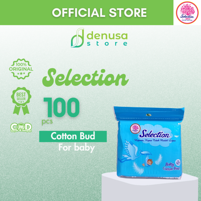 SELECTION Baby Cotton Bud 100 pcs