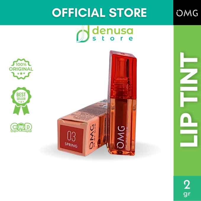 OMG OH MY GLAM Glassy Lip Tint 03 Spring 2 g