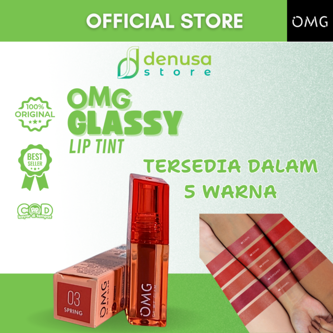 OMG OH MY GLAM Glassy Lip Tint 03 Spring 2 g