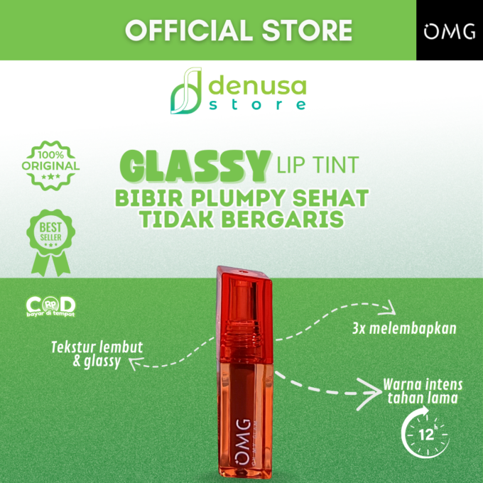 OMG OH MY GLAM Glassy Lip Tint 03 Spring 2 g