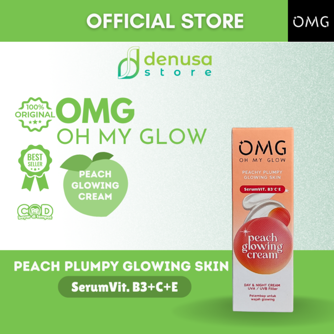 OMG OH MY GLOW Peach Glowing Cream 25 g