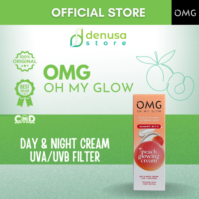 OMG OH MY GLOW Peach Glowing Cream 25 g