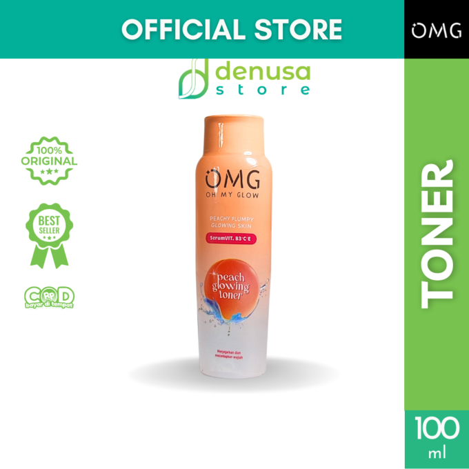 OMG OH MY GLOW Peach Glowing Toner 100 ml