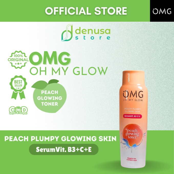 OMG OH MY GLOW Peach Glowing Toner 100 ml