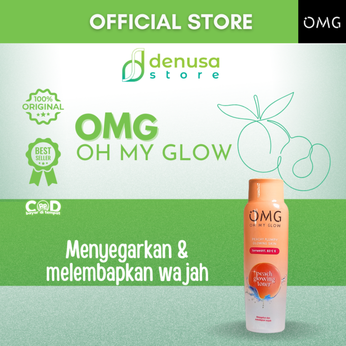 OMG OH MY GLOW Peach Glowing Toner 100 ml