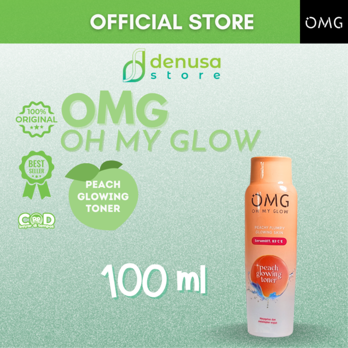 OMG OH MY GLOW Peach Glowing Toner 100 ml