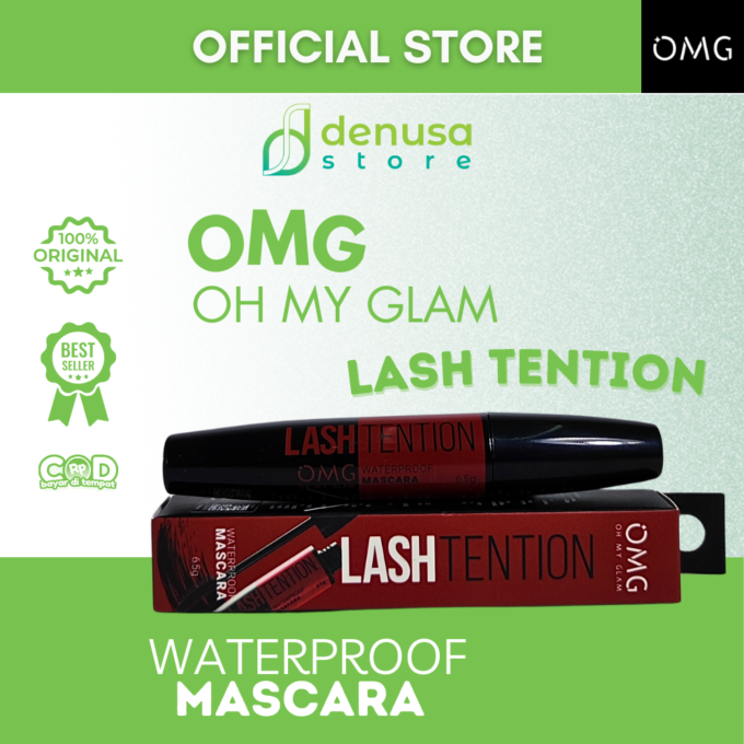 OMG OH MY GLAM LASHTENTION Waterproof Mascara 6.5 g