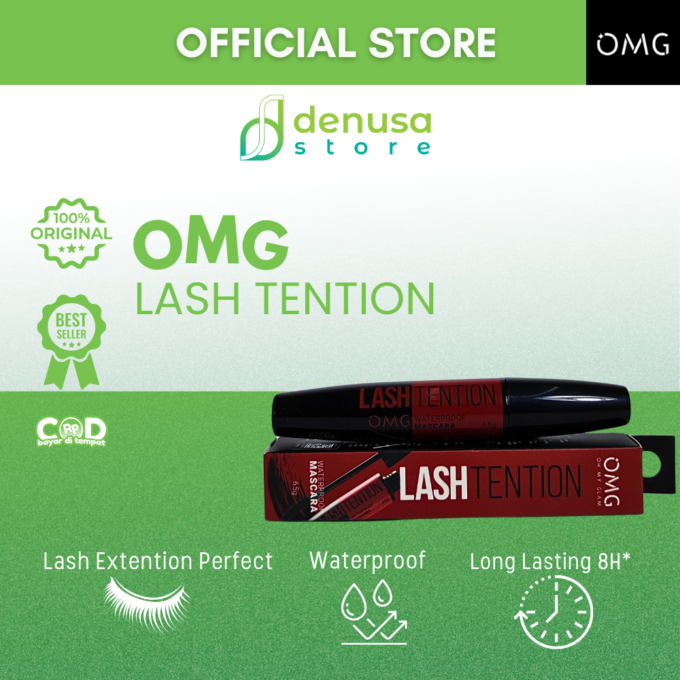 OMG OH MY GLAM LASHTENTION Waterproof Mascara 6.5 g