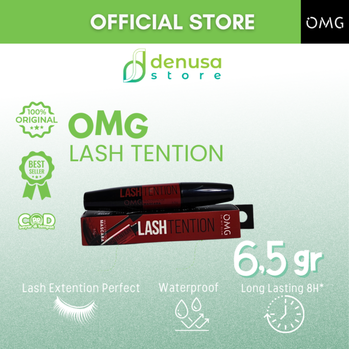 OMG OH MY GLAM LASHTENTION Waterproof Mascara 6.5 g