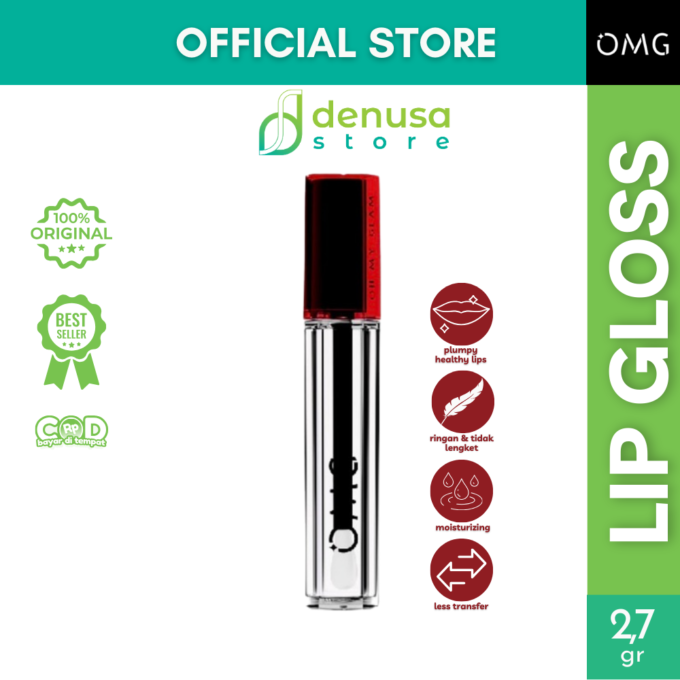 OMG OH MY GLAM Gloss Lip Finish Vinyl 2.7 g