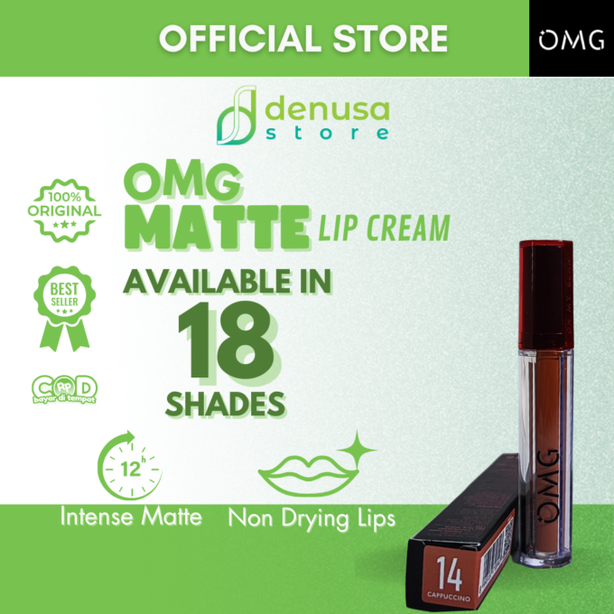 OMG OH MY GLAM Matte Last Lip Cream 14 Cappuccino 2.9 g