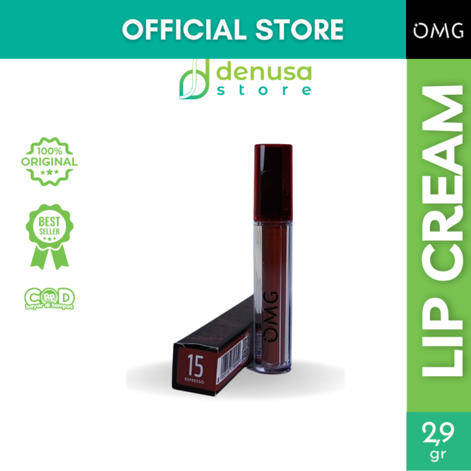 OMG OH MY GLAM Matte Last Lip Cream 15 Espresso 2.9 g