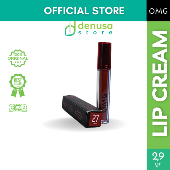 OMG OH MY GLAM Matte Last Lip Cream 27 Strike 2.9 g