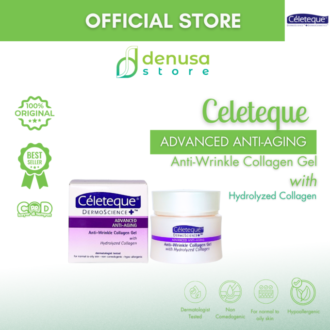 Celeteque Advanced Anti Aging Anti Wrinkle Collagen Gel 40ml