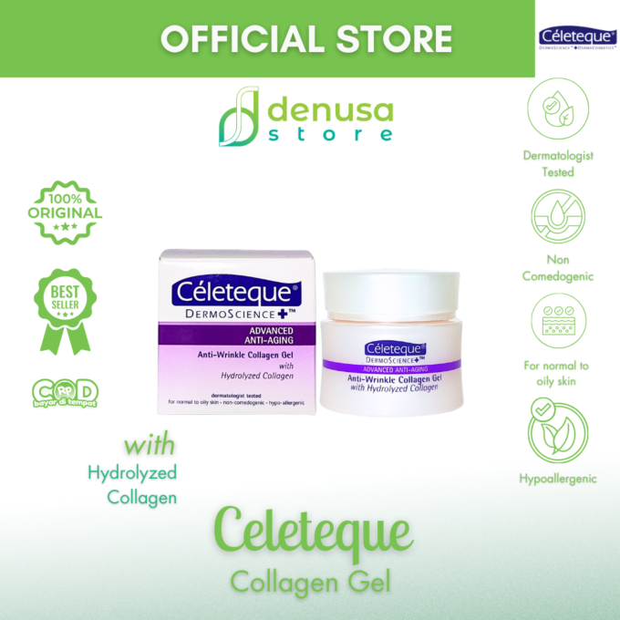 Celeteque Advanced Anti Aging Anti Wrinkle Collagen Gel 40ml