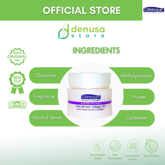 Celeteque Advanced Anti Aging Anti Wrinkle Collagen Gel 40ml