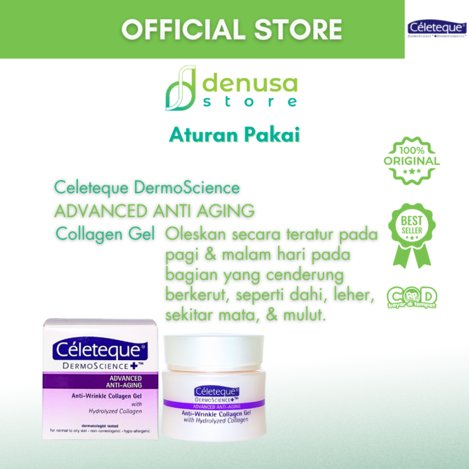 Celeteque Advanced Anti Aging Anti Wrinkle Collagen Gel 40ml