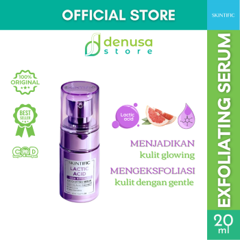 SKINTIFIC Lactic Acid Skin Renewal Exfoliating Serum 20ml