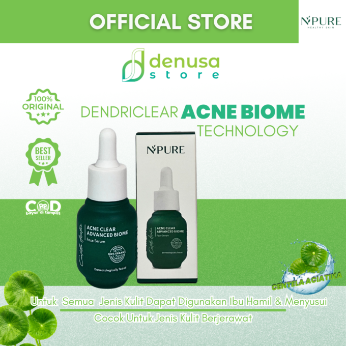 NPURE Acne Clear Advanced Biome Face Serum 20ml