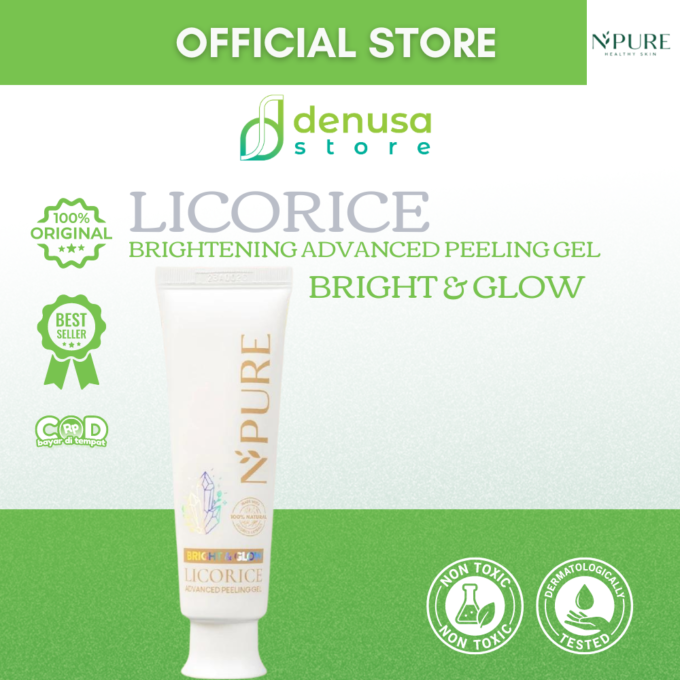 NPURE Licorice Bright n Glow Advanced Peeling Gel PlusSome 50ml