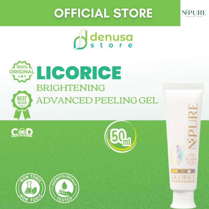 NPURE Licorice Bright n Glow Advanced Peeling Gel PlusSome 50ml