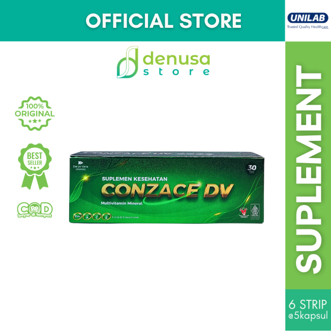 Conzace DV Multivitamin Mineral 1 kotak 30 kapsul lunak
