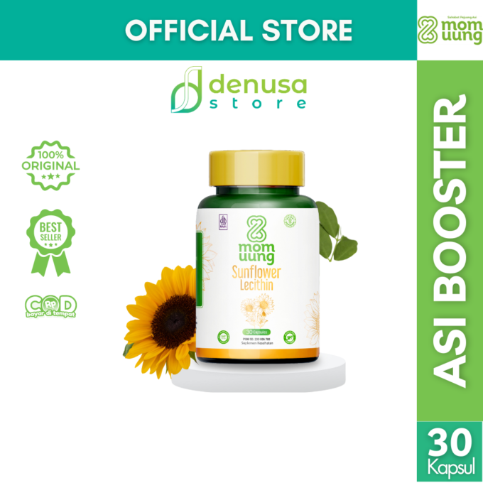 Mom Uung Sunflower Lecithin 30 Kapsul