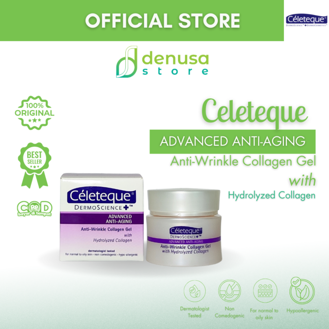 Celeteque Advanced Anti Aging Anti Wrinkle Collagen Gel 40ml