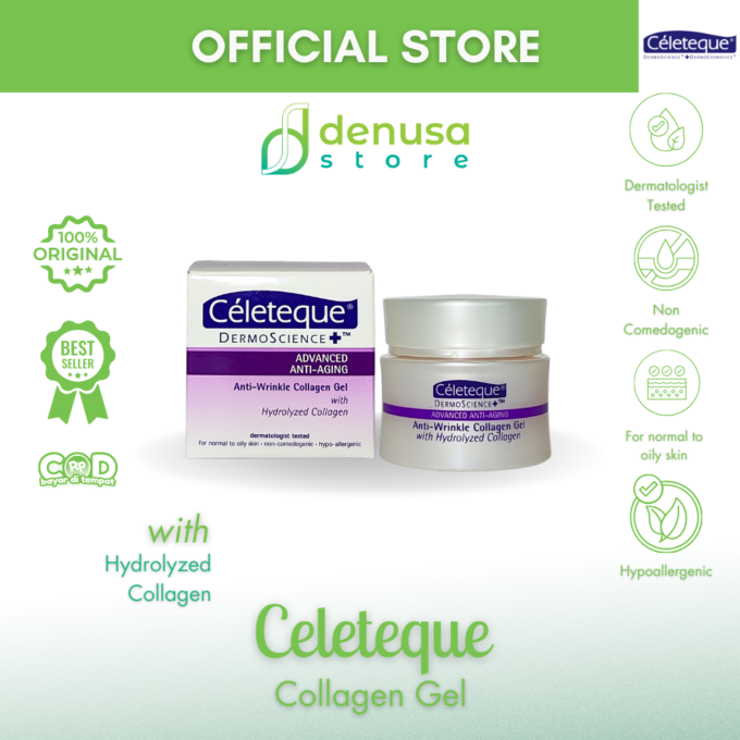 Celeteque Advanced Anti Aging Anti Wrinkle Collagen Gel 40ml