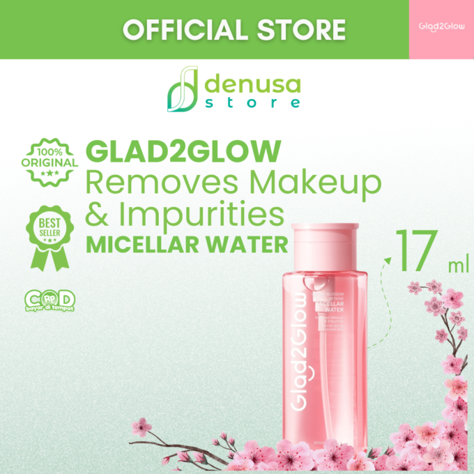 Glad2Glow Cherry Blossom Betaine Micellar Water 300ml