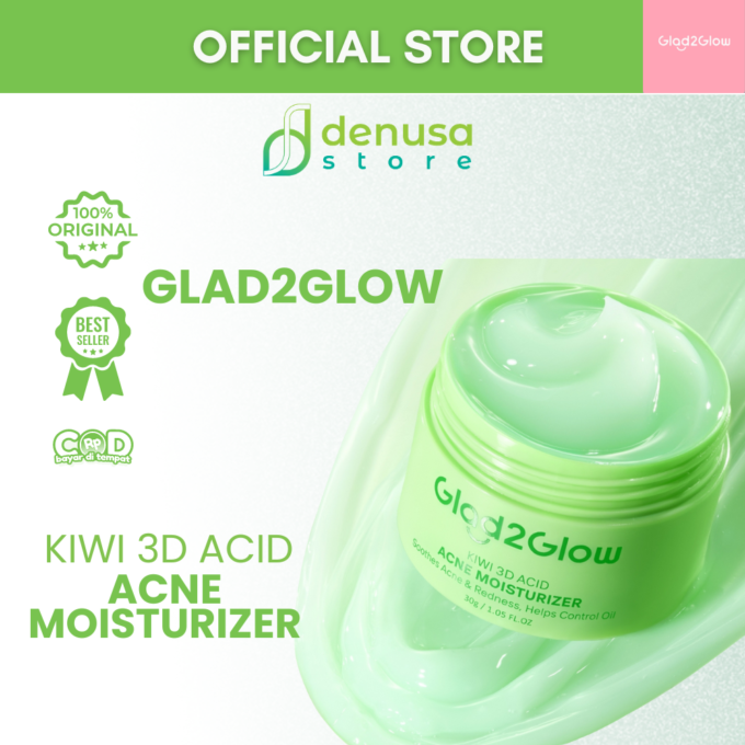 Glad2Glow Kiwi 3D Acid Acne Moisturizer 30g