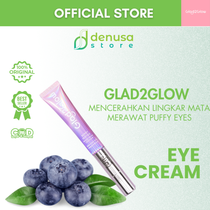 Glad2Glow Berry Peptide Brightening Eye Cream 15g