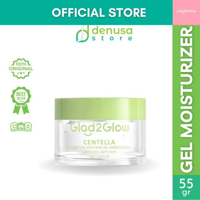 Glad2Glow Centella Allantoin Soothing Gel Moisturizer 55gr