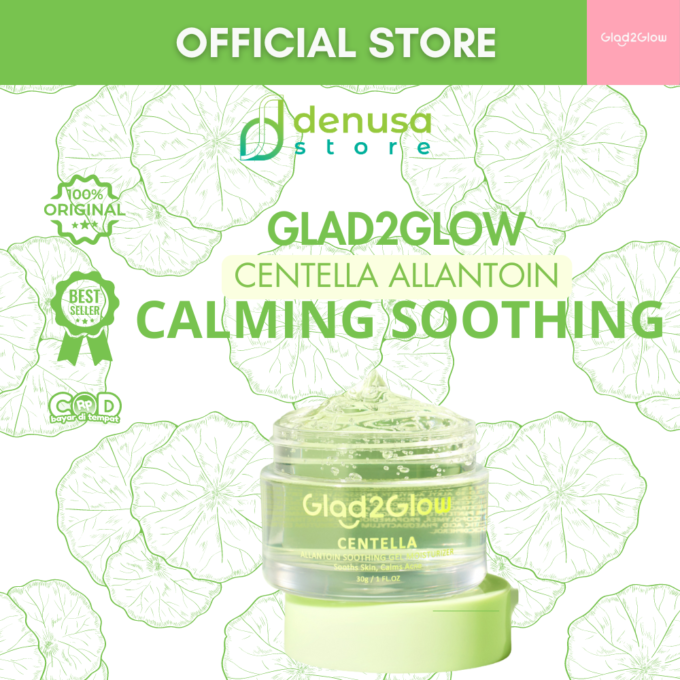 Glad2Glow Centella Allantoin Soothing Gel Moisturizer 55gr