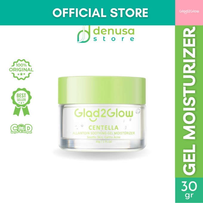 Glad2Glow Centella Allantoin Soothing Gel Moisturizer 30gr