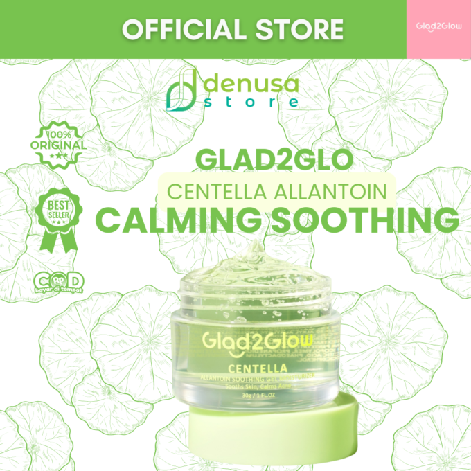 Glad2Glow Centella Allantoin Soothing Gel Moisturizer 30gr