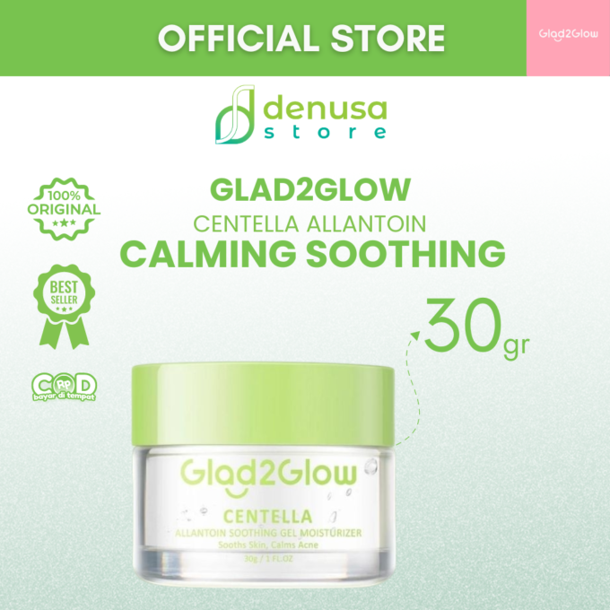 Glad2Glow Centella Allantoin Soothing Gel Moisturizer 30gr