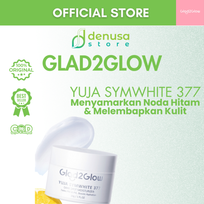 Glad2Glow Yuja Symwhite 377 Dark Spot Moisturizer 30gr