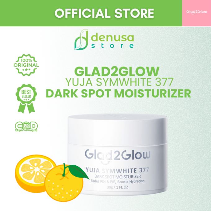 Glad2Glow Yuja Symwhite 377 Dark Spot Moisturizer 30gr