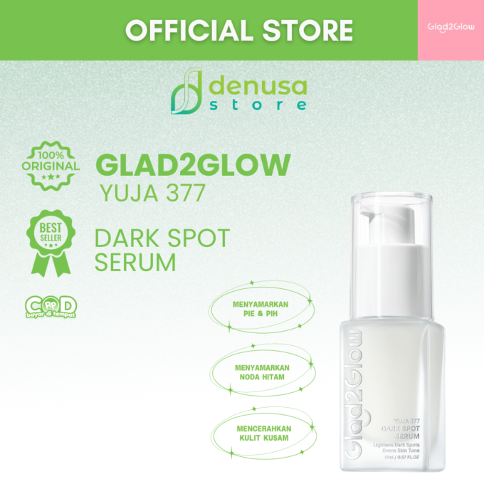 Glad2Glow Yuja 377 Dark Spot Serum 17ml