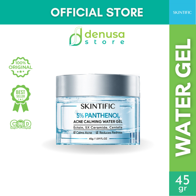 SKINTIFIC 5% Panthenol Acne Calming Water Gel 45gr