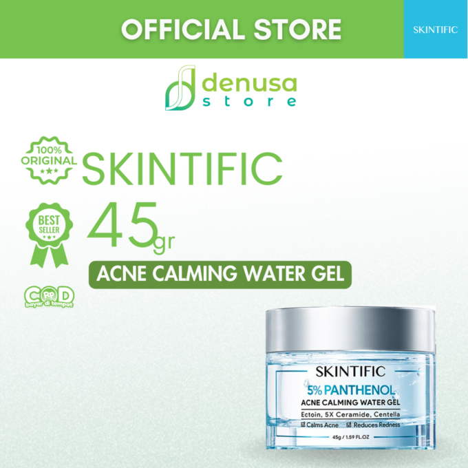 SKINTIFIC 5% Panthenol Acne Calming Water Gel 45gr