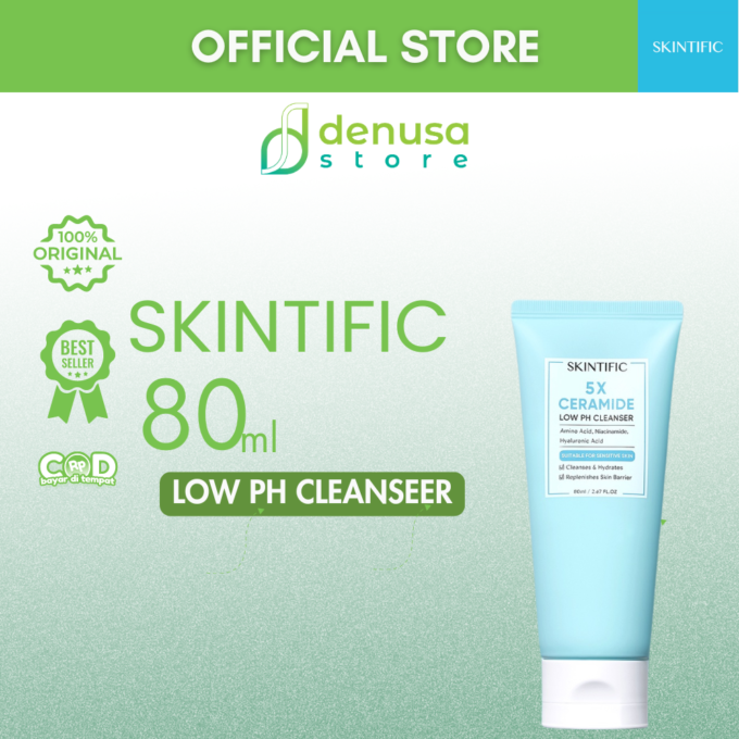 SKINTIFIC 5X Ceramide Low PH Cleanser 80ml