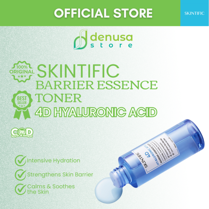 SKINTIFIC 4D Hyaluronic Acid Barrier Essence Toner 100ml