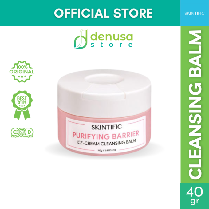 SKINTIFIC Purifying Barrier Ice Cream Cleansing Balm 40gr