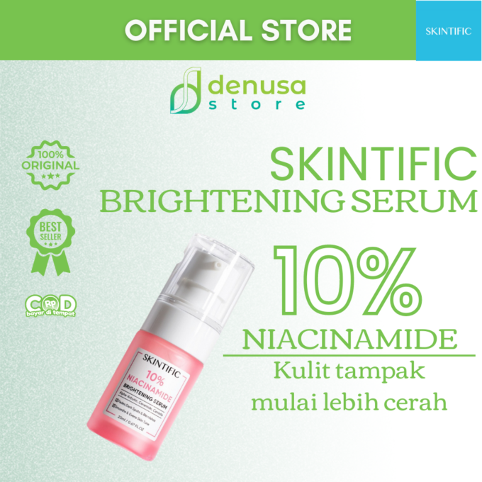 SKINTIFIC 10% Niacinamide Brightening Serum 20ml