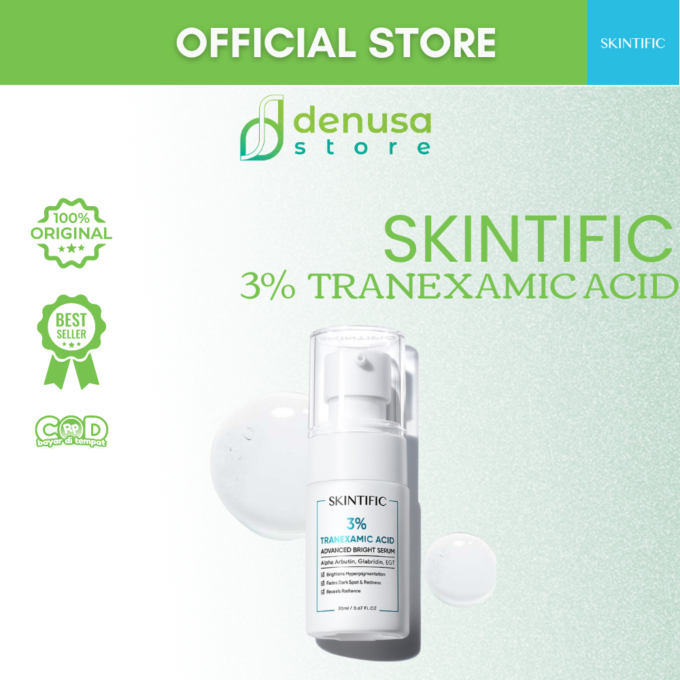 SKINTIFIC 3% Tranexamic Acid Advanced Bright Serum 20ml